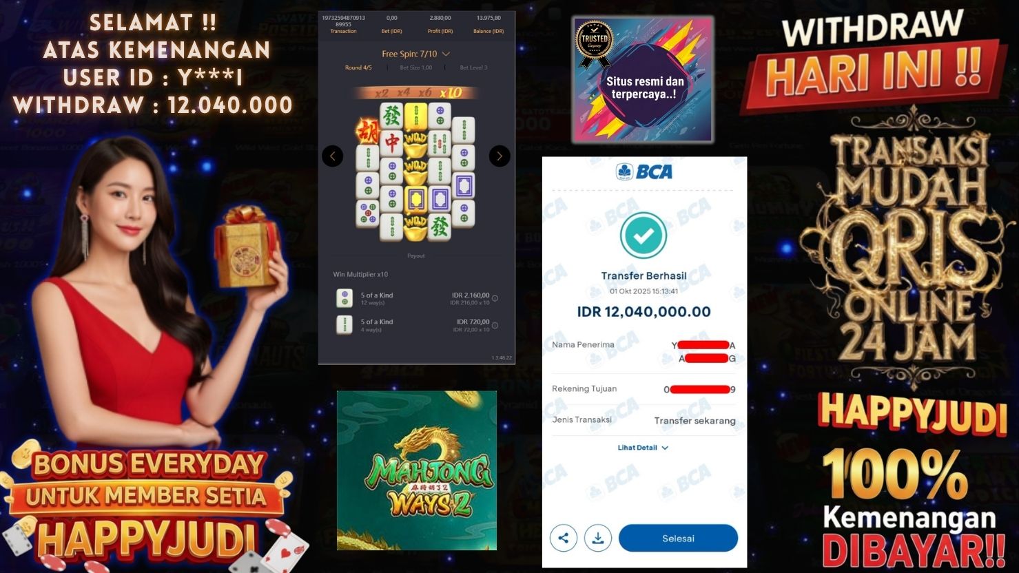 HAPPYJUDI JACKPOT SLOT MAHJONG WAYS 2